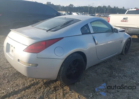 2003 Nissan 350Z Track из США, поврежденный, VIN JN1AZ34E73T003484